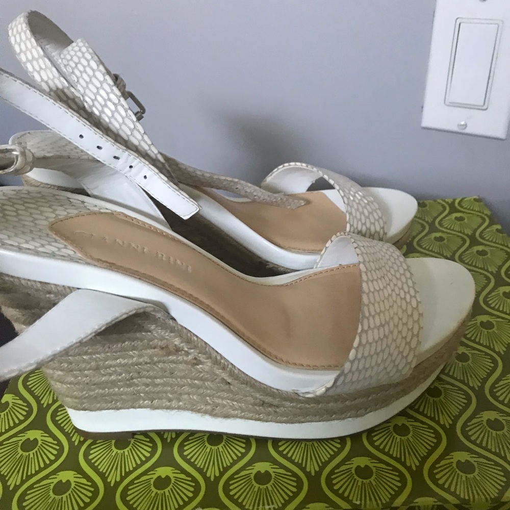 Gianni bini white platform